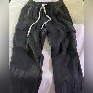 NWT Aerie Charcoal Women's Cargo Joggers